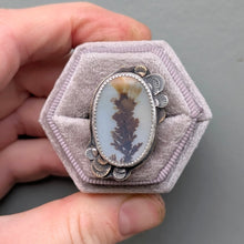 Load image into Gallery viewer, Dendritic Agate Ring - size 8.5
