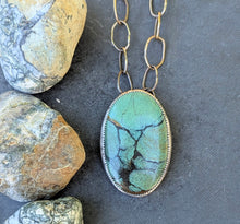 Load image into Gallery viewer, Turquoise River Necklace
