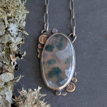 Load image into Gallery viewer, Green Moss Agate Necklace
