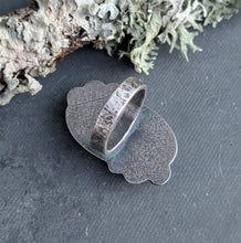 Load image into Gallery viewer, Dark Skies Statement Ring ✨ - size 7

