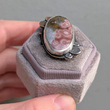 Load image into Gallery viewer, Ocean Jasper Bloom Ring - size 7.25
