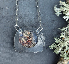 Load image into Gallery viewer, Red Moss Agate Forest Floor Necklace
