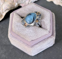 Load image into Gallery viewer, Blue Opal Ring - size 8.75
