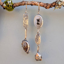 Load image into Gallery viewer, Dendritic Agate Tidepool Asymmetricals
