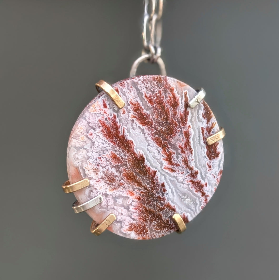 Agate Slice Necklace