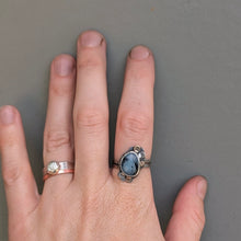 Load image into Gallery viewer, Blue Opal Ring - size 8.75
