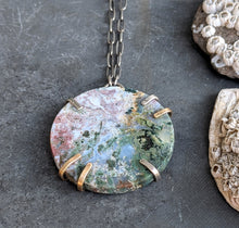 Load image into Gallery viewer, Jasper Slice Necklace
