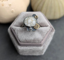 Load image into Gallery viewer, Ocean Jasper Forest Floor Ring  - size 8.5
