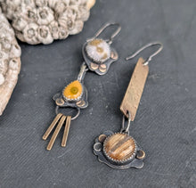 Load image into Gallery viewer, Golden Quartz and Jasper Asymmetricals
