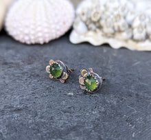 Load image into Gallery viewer, Serpentine Forest Floor Earrings
