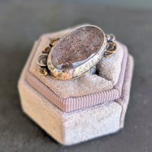 Load image into Gallery viewer, Disco Quartz Bloom Ring - size 9.25
