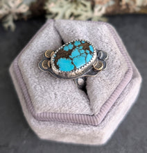 Load image into Gallery viewer, Turquoise Forest Ring - size 6.5
