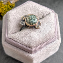Load image into Gallery viewer, Ocean Jasper Forest Floor Ring  - size 8.25
