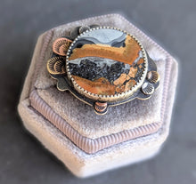 Load image into Gallery viewer, Maligano Jasper Statement Ring - size 8
