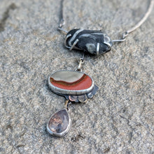 Load image into Gallery viewer, Beachcombing Sculptural Necklace
