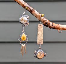 Load image into Gallery viewer, Golden Quartz and Jasper Asymmetricals
