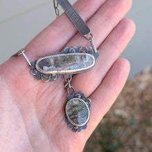 Load image into Gallery viewer, Moss Agate Forest Necklace
