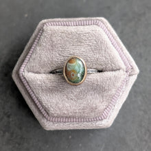 Load image into Gallery viewer, Ocean Jasper Forest Floor Ring  - size 7.75
