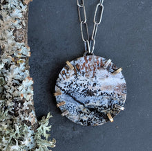 Load image into Gallery viewer, Jasper Slice Necklace
