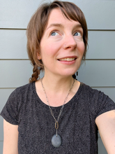Load image into Gallery viewer, Coastline Necklace with Handmade Chain
