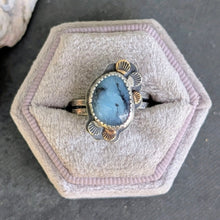 Load image into Gallery viewer, Blue Opal Ring - size 8.75
