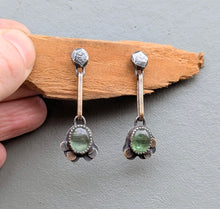 Load image into Gallery viewer, Kyanite Forest Floor Earrings
