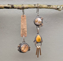 Load image into Gallery viewer, Golden Quartz and Jasper Asymmetricals
