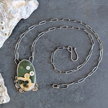 Load image into Gallery viewer, Ocean Jasper Tidepool Necklace
