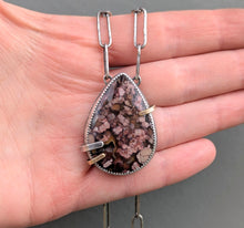 Load image into Gallery viewer, Opalized Wood Specimen Necklace
