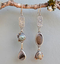 Load image into Gallery viewer, Dendritic Agate Tidepool Asymmetricals
