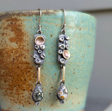 Load image into Gallery viewer, Coastal Dreams Barnacle Earrings
