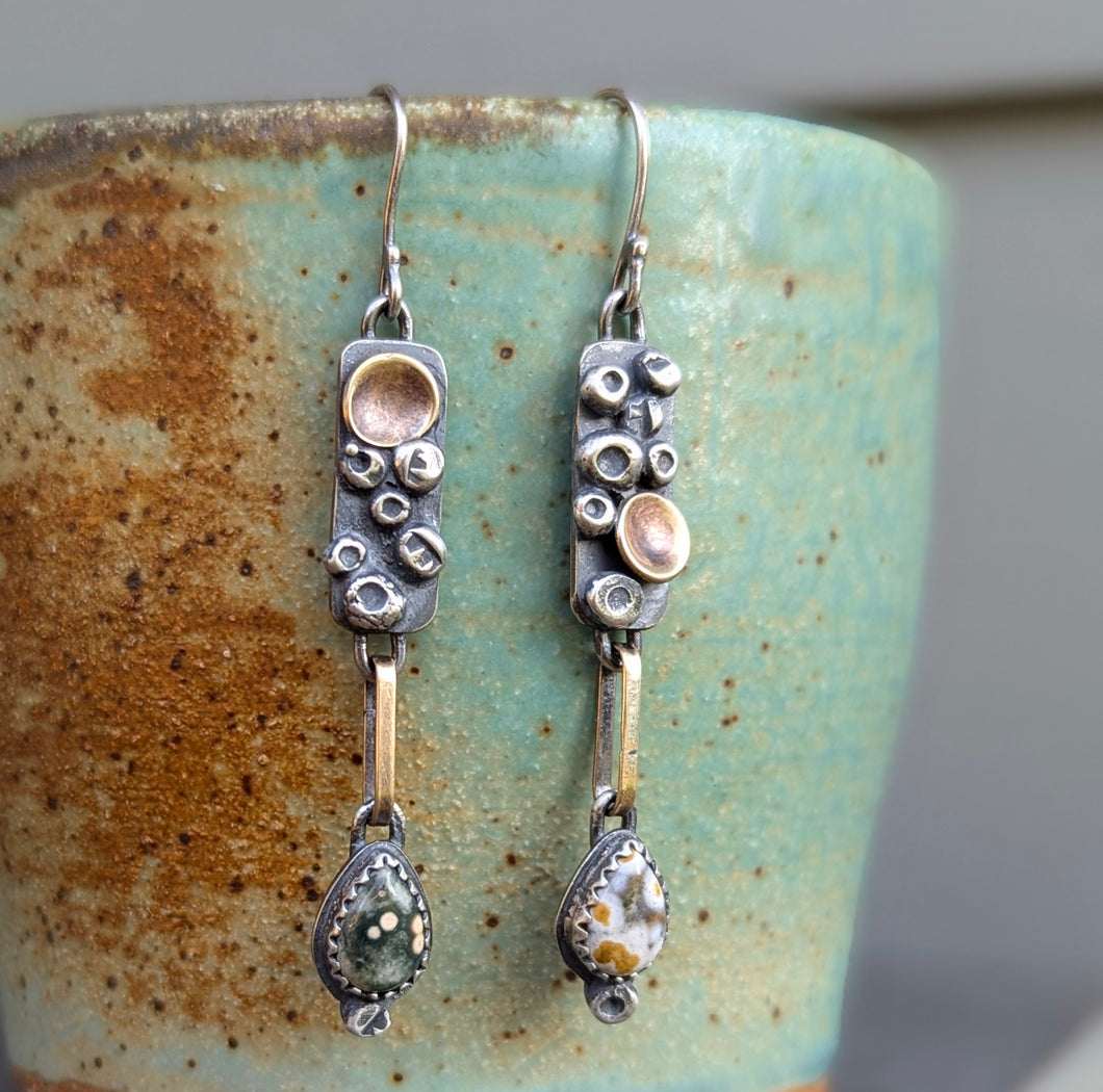 Coastal Dreams Barnacle Earrings