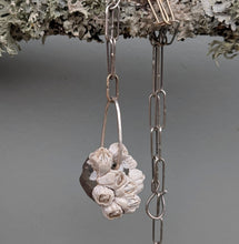 Load image into Gallery viewer, Beach Stone Necklace with Handmade Chain
