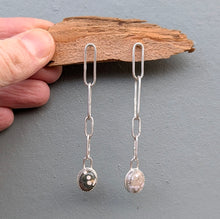 Load image into Gallery viewer, Ocean Jasper Link Earrings
