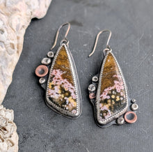 Load image into Gallery viewer, Coastal Dreams Barnacle Earrings
