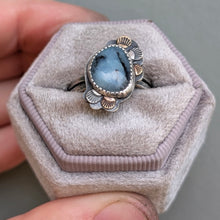 Load image into Gallery viewer, Blue Opal Ring - size 8.75
