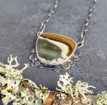 Load image into Gallery viewer, Polychrome Jasper Statement Necklace
