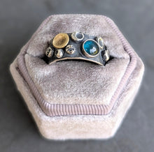 Load image into Gallery viewer, Kyanite Barnacle Band - size 9
