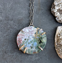 Load image into Gallery viewer, Jasper Slice Necklace

