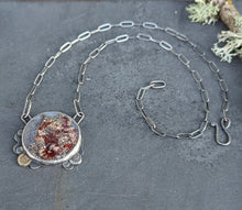 Load image into Gallery viewer, Red Moss Agate Forest Floor Necklace
