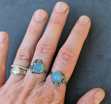 Load image into Gallery viewer, Blue Skies Ring - 7.75
