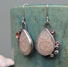 Load image into Gallery viewer, Coastal Dreams Barnacle Earrings
