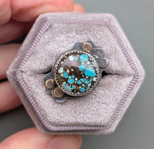 Load image into Gallery viewer, Turquoise Forest Ring - size 6.5
