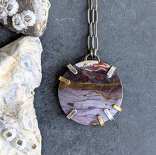 Load image into Gallery viewer, Jasper Slice Necklace

