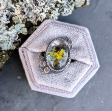 Load image into Gallery viewer, Lichen Forest Ring - size 6.5
