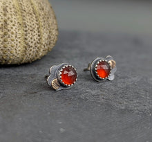 Load image into Gallery viewer, Garnet Forest Floor Earrings
