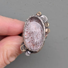 Load image into Gallery viewer, Disco Quartz Bloom Ring - size 9.25
