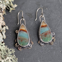 Load image into Gallery viewer, Opalized Wood Asymmetricals
