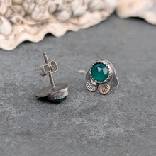 Load image into Gallery viewer, Emerald Forest Floor Earrings
