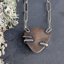 Load image into Gallery viewer, Opalized Wood Specimen Necklace
